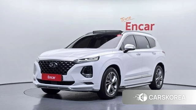 Hyundai Santa Fe TM 2018 Белый из Кореи