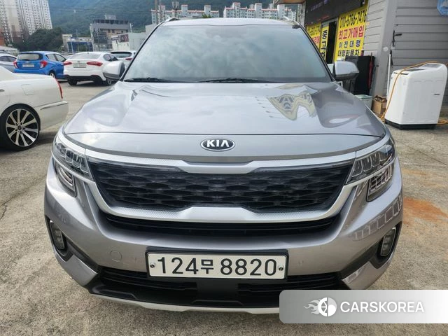 Kia Seltos 2019 Серый из Кореи