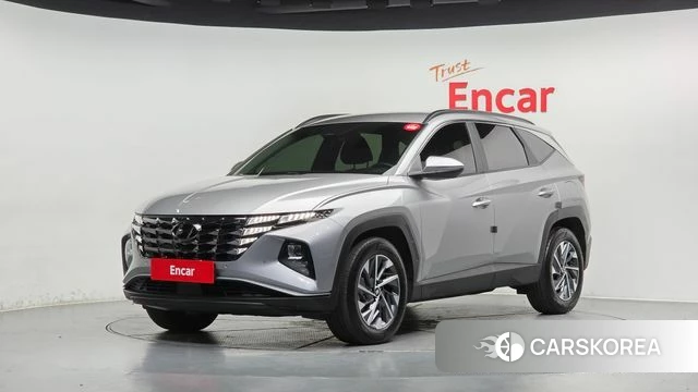 Hyundai Tucson Hybrid (NX4) 2022 Серебристо-серый из Кореи