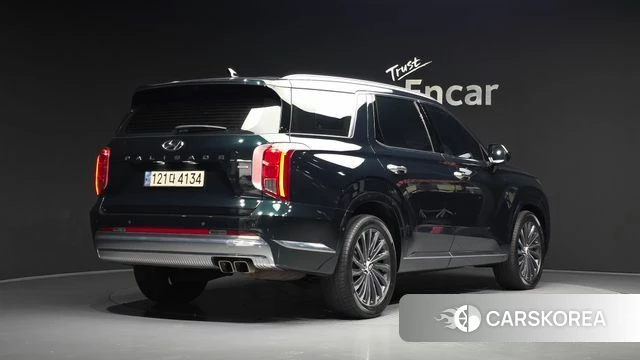 Hyundai The New Palisade 2022 Темно-зеленый из Кореи