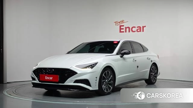 Hyundai Sonata (DN8) 2022 Белый из Кореи