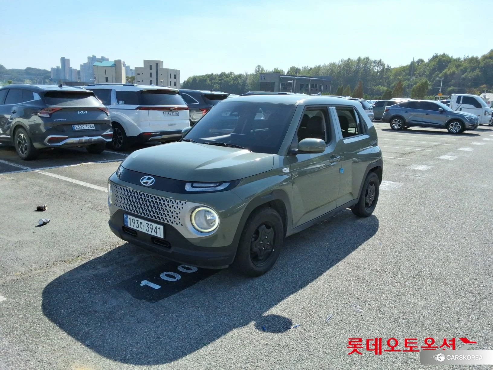Hyundai Casper 2023 Tomboy Khaki из Кореи