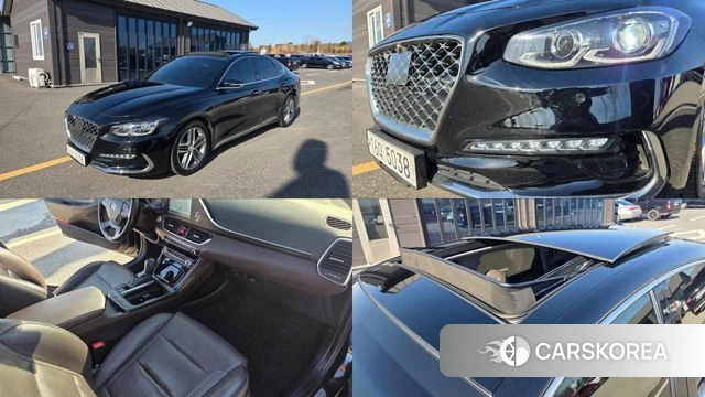 Hyundai Grandeur IG 2018 Черный из Кореи