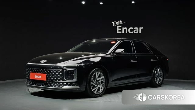 Hyundai Grandeur Hybrid (GN7) 2024 Черный из Кореи