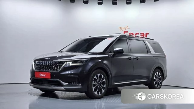 Kia Carnival 4th generation 2023 Серый из Кореи