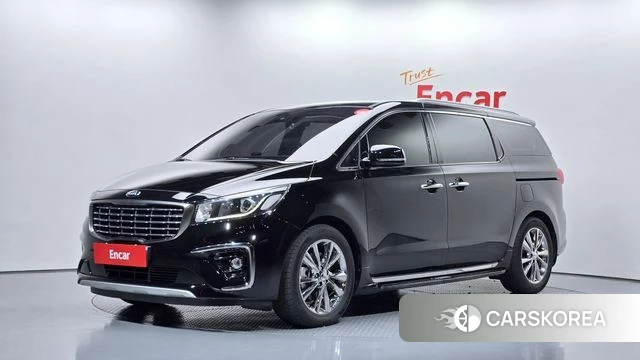 Kia The New Carnival 2020 Черный из Кореи