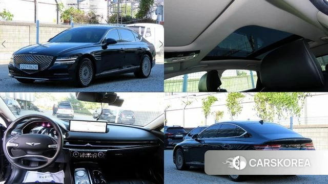 Genesis G80 (RG3) 2021 Черный из Кореи