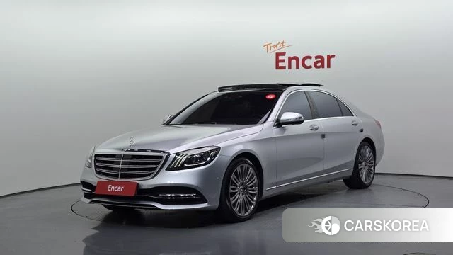 Mercedes-Benz S-Class W222 2018 Серебряный из Кореи