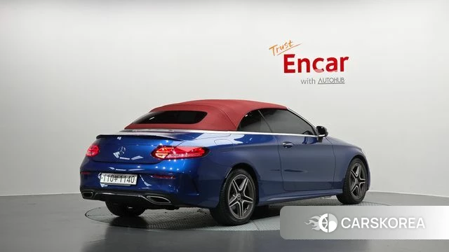Mercedes-Benz C-Class W205 2022 Синий из Кореи