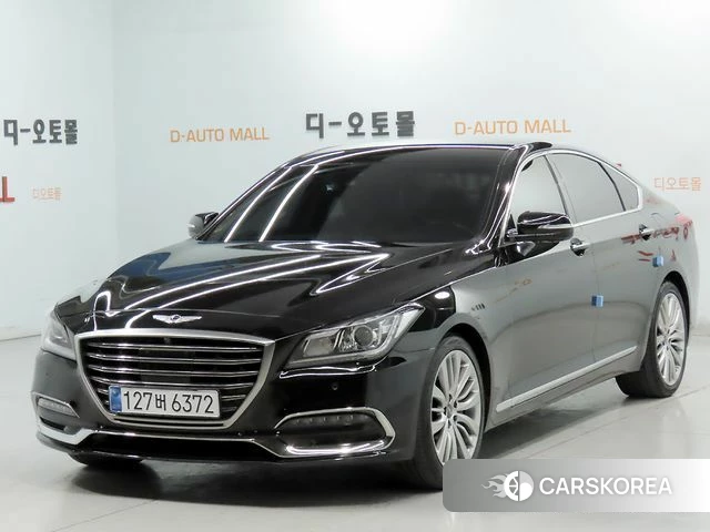 Genesis G80 2018 Черный из Кореи