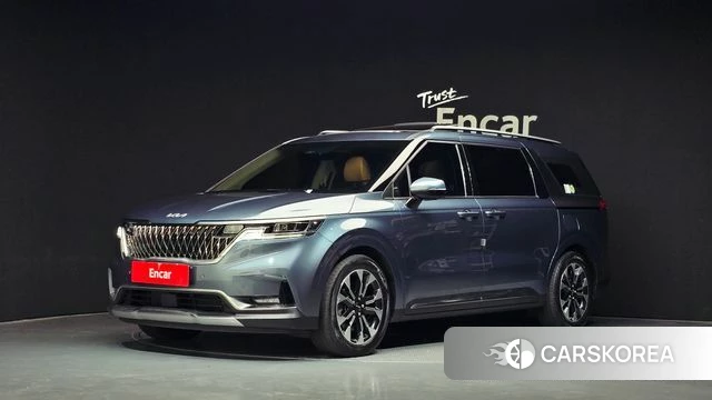 Kia Carnival 4th generation 2022 Синий нефрит из Кореи