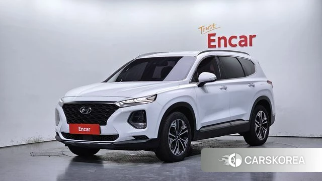 Hyundai Santa Fe TM 2018 Белый из Кореи