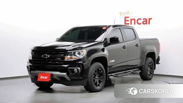 Chevrolet (GM Daewoo) Real New Colorado 2021 Черный из Кореи