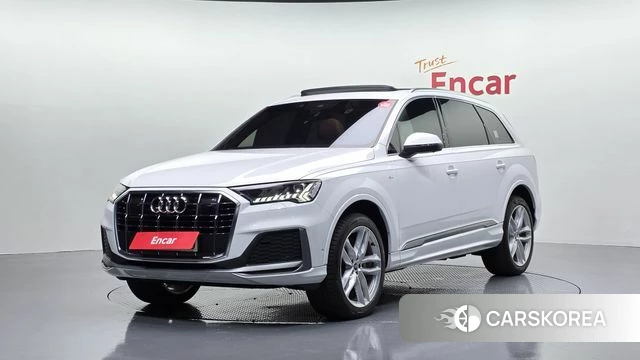 Audi Q7 (4M) 2023 Белый из Кореи