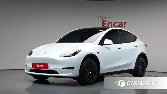 Tesla Model Y 2024 Белый из Кореи