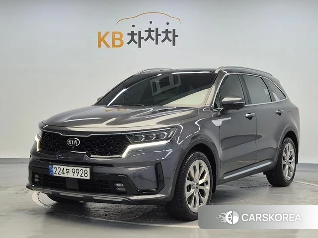 Kia Sorento 4th Generation 2021 Серый из Кореи
