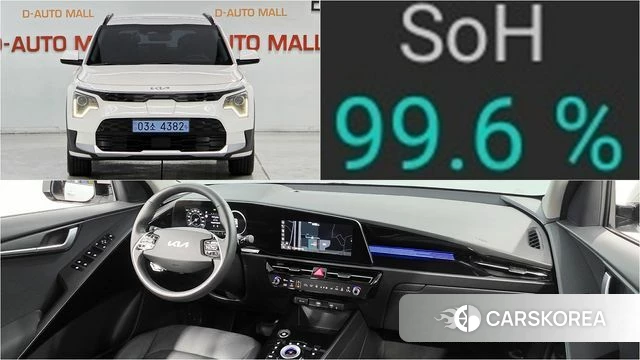 Kia Di All New Niro EV 2022 Белый из Кореи