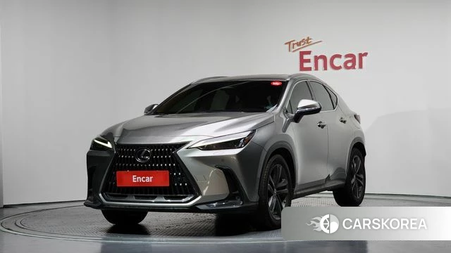 Lexus NX350h Second generation 2023 Серебристо-серый из Кореи