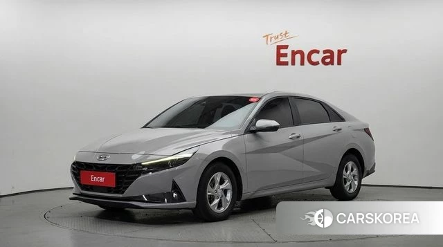 Hyundai Avante (CN7) 2020 Серебристо-серый из Кореи