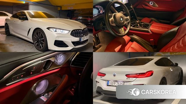 BMW 8 Series (G15) 2022 Белый из Кореи