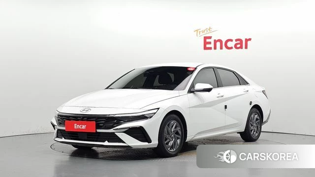 Hyundai The New Avante (CN7) 2023 Белый из Кореи