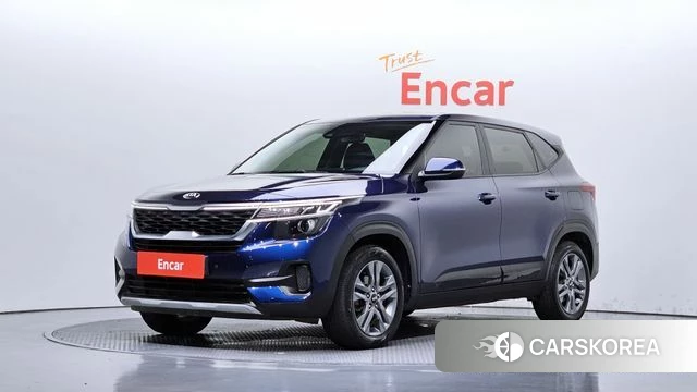 Kia Seltos 2019 Синий из Кореи