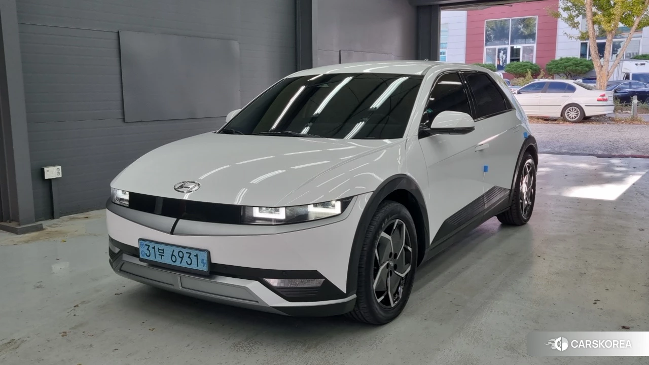 Hyundai Ionic 5 2021 Белый из Кореи