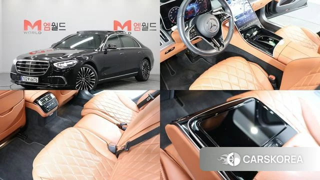 Mercedes-Benz S-Class W223 2023 Черный из Кореи