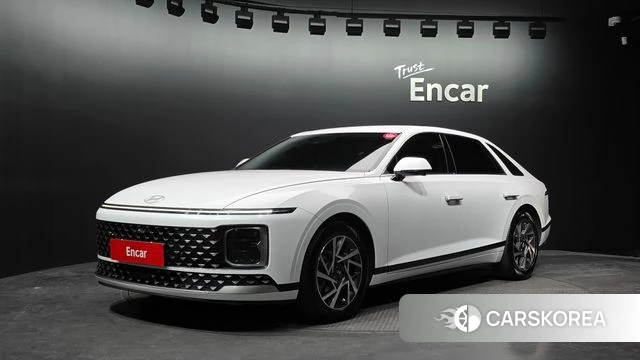 Hyundai Grandeur Hybrid (GN7) 2023 Белый из Кореи
