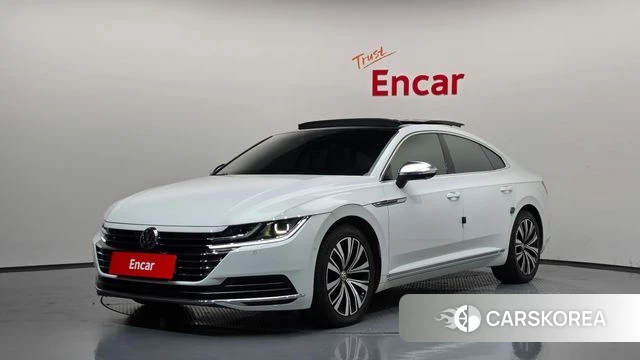 Volkswagen Arteon 2019 Белый из Кореи