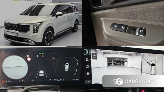 Kia The New Carnival 4th Generation 2024 Серебристо-серый из Кореи