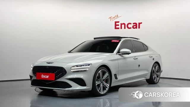 Genesis The New G70 2023 Серебристо-серый из Кореи