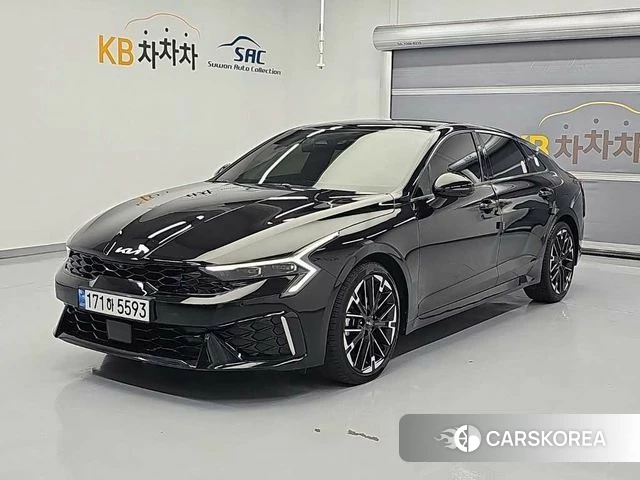 Kia The New K5 3rd generation 2023 Черный из Кореи