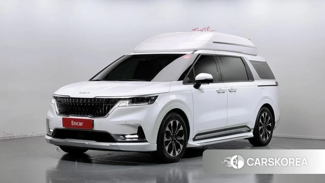 Kia Carnival 4th generation 2021 Белый из Кореи