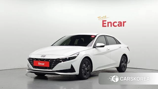 Hyundai Avante (CN7) 2023 Белый из Кореи, фото 2