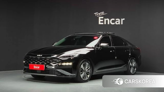 Kia K8 Hybrid 2022 Черный из Кореи