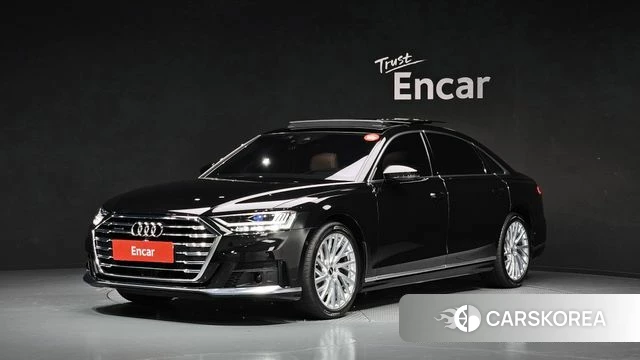 Audi A8 (D5) 2021 Черный из Кореи