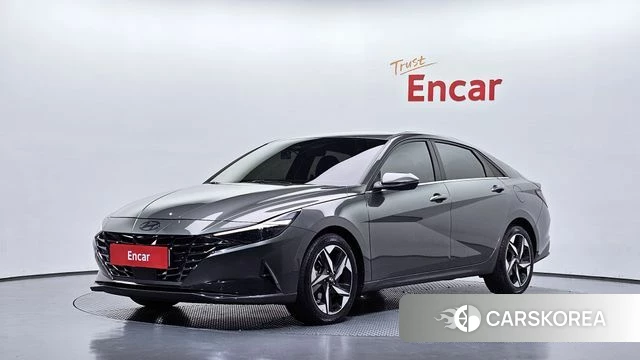 Hyundai Avante (CN7) 2021 Серый из Кореи