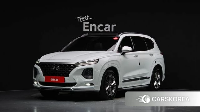 Hyundai Santa Fe TM 2018 Белый из Кореи