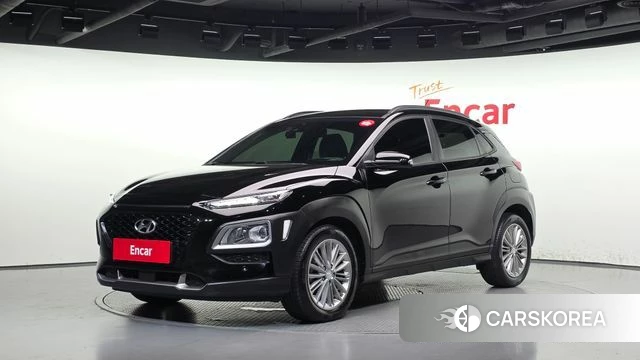 Hyundai Kona 2018 Черный из Кореи
