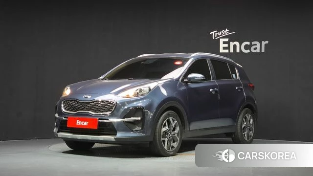 Kia Sportage The Bold 2020 Синий из Кореи