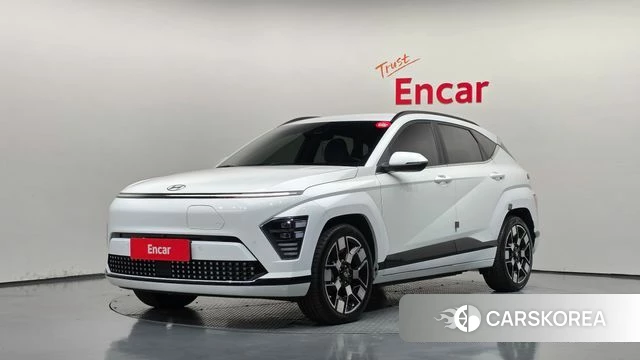 Hyundai Kona Electric (SX2) 2023 Белый из Кореи