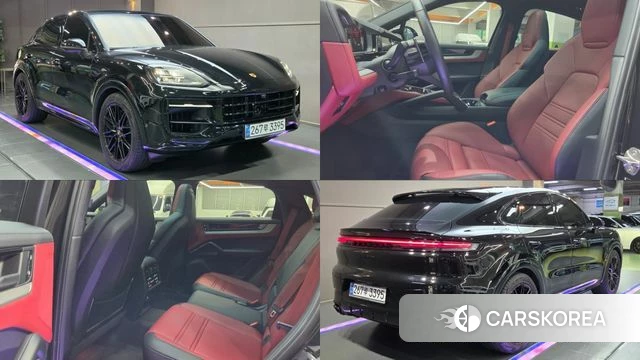 Porsche Cayenne (PO536) 2025 Черный из Кореи