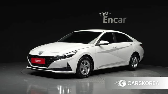 Hyundai Avante (CN7) 2020 Белый из Кореи