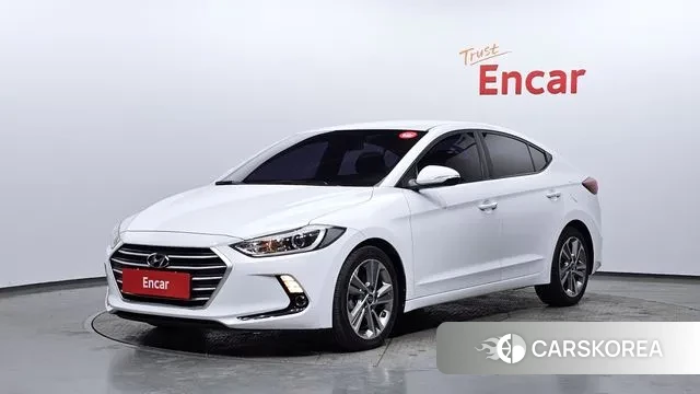 Hyundai Avante AD 2018 Белый из Кореи