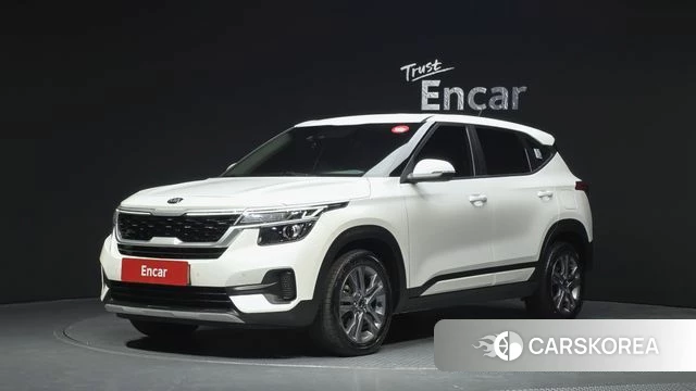 Kia Seltos 2021 Белый из Кореи