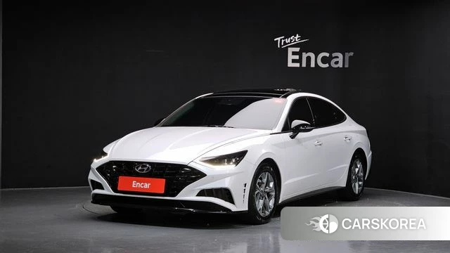 Hyundai Sonata (DN8) 2022 Белый из Кореи