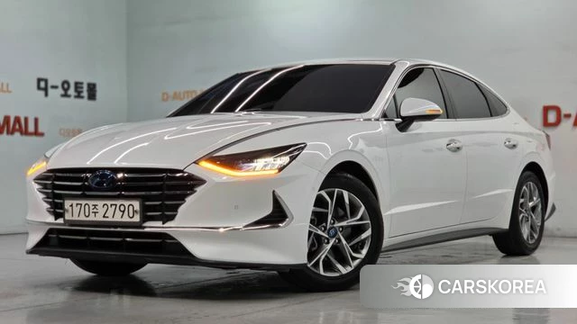 Hyundai Sonata (DN8) 2020 Белый из Кореи