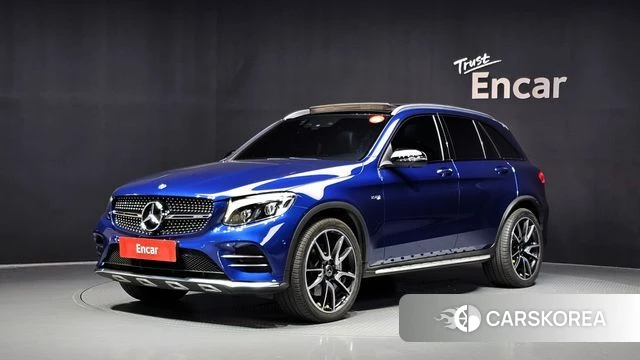 Mercedes-Benz GLC-Class X253 2018 Синий из Кореи