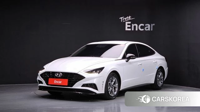 Hyundai Sonata (DN8) 2021 Белый из Кореи